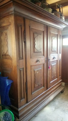 Armoire ancienne chêne - armoire,