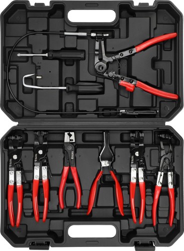 Set pince serre - serre-tuyau, 9
