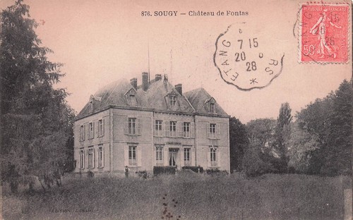 Sougy chateau de fontas - chateau,