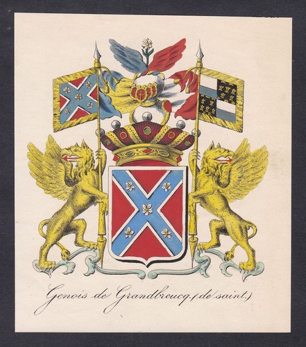 Genois grandbreucq blason - grandbreucq,