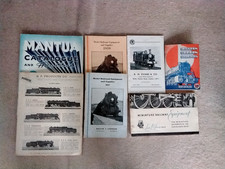 LOT DE  7  CATALOGUES TRAINS