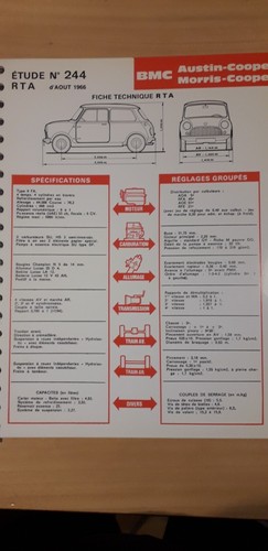 Fiche technique rta a - fiche, rta 