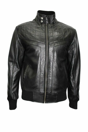 Nouveau blouson bomber - bomber, cuir