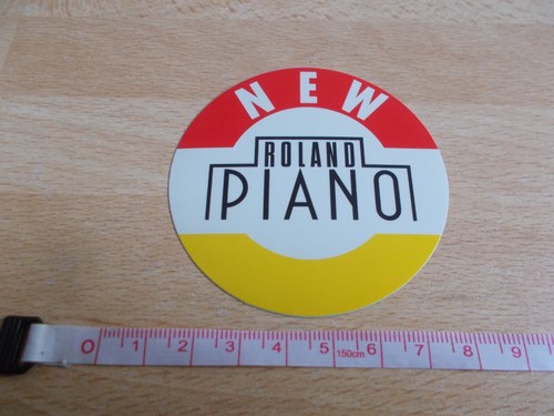Autocollant new roland piano - autocollant,