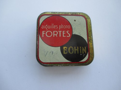 Boite aiguilles phono - d'aiguilles,