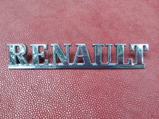 RENAULT R19 Megane Clio MK1 Monogramme Arrière/Rear Badge Emblem 7700817027