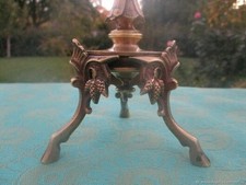 Chandelier Ancien Pommes de pin Sabots bronze XIX siècle France