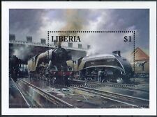 Liberia 1993 MNH** Steam Locomotives*Railways*"Silver Fox"*"Melton" Miniature Sh