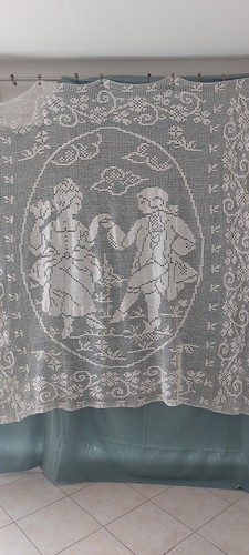 Couvre lit ancien - ou, dessus