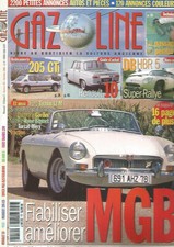 GAZOLINE N°50 MGB / 205 GTI /