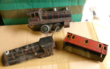 train jep échelle o épaves pour pièces en l'état