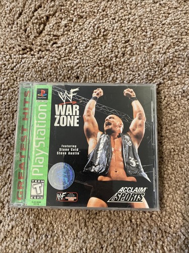 Wwf war zone sony playstation - wwf,
