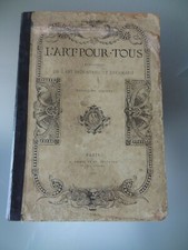  l art pour tous - encyclopédie de l art industriel et décoratif 1862 REIBER 