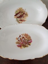2  PLATS RAVIERS PORCELAINE