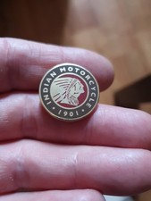 PIN'S BROCHE BADGE MOTO INDIAN