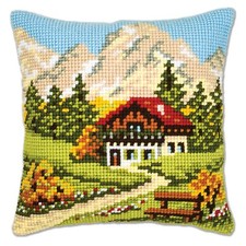 Kit coussin au point de croix
