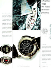 publicité Advertising  1122  1991   montre Vuarnet  méméo-timer