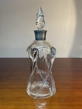 FLACON ART NOUVEAU EN CRISTAL