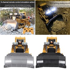 Télécommande RC Construction Bulldozer Jouet Tracteur Chargeur Frontal Pelle