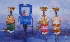 grand tableau vietnamien ou