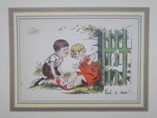 Litho pochoir - Naudy - 30's
