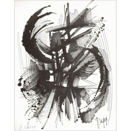 Lersy roger lithographie - lersy,