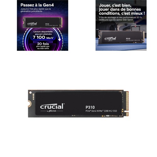 Crucial p310 ssd 500go - p310,