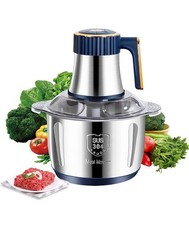 Hachoir électrique 5L inox 700W ?? Mixeur, broyeur & coupe-légumes multifoncti