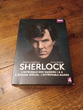 Coffret 10 DVD Sherlock L'intégrale Des Saisons 1 À 4 + Épisode Spécial