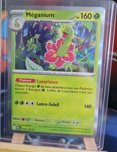 Carte pokemon meganium - pokemon, 010/132