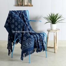 100% Coton Jeté de Lit Gland