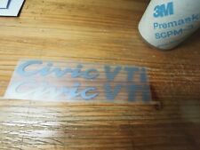 Honda Civic VTi EG6 X2 vinyle