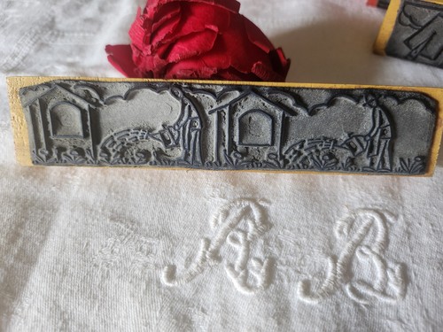 Tampon ancien frise idéale