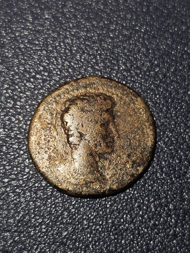 Augustus ancient roman coin - ancient,