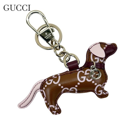 Porte clés chien gucci - porte-clés,
