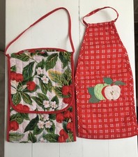 Ensemble SAC À PAIN + PORTE PLATEAUX en tissu de coton