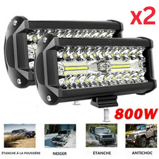 Phare travail led carré - carré, 800w