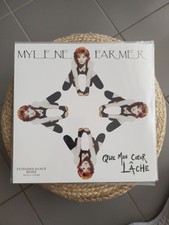COULEUR   Mylène FARMER     Vinyle Blanc     QUE MON CŒUR LÂCHE 2018 NEUF SCELLÉ