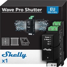 Contrôleur Shelly QubinoWaveProShutter Z-Wave