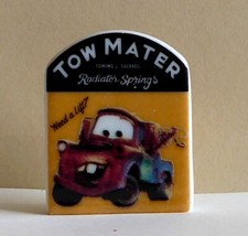 Fève Cars 4 Roues - Disney Pixar 2007 - Plaque de la série