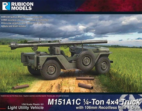 M151ac 4x4 camion avec - m151ac, 106mm