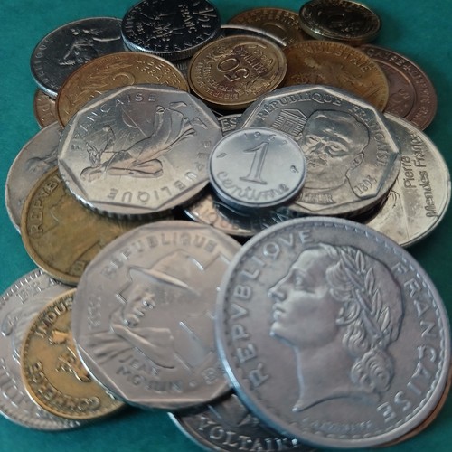 Lot pièces de monnaie - de,