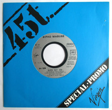 SIPHO MABUSE - FRANCE PROMO SP (7") "BURN OUT"