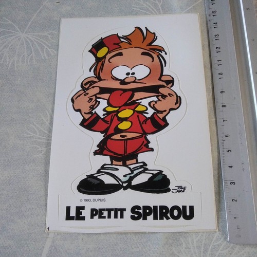Sticker petit spirou - le,