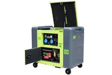 GENERATEUR ELECTRIQUE DIESEL INSONORISE TYPE PANDA GROUPE ELECTROGENE 5.5KW 230V