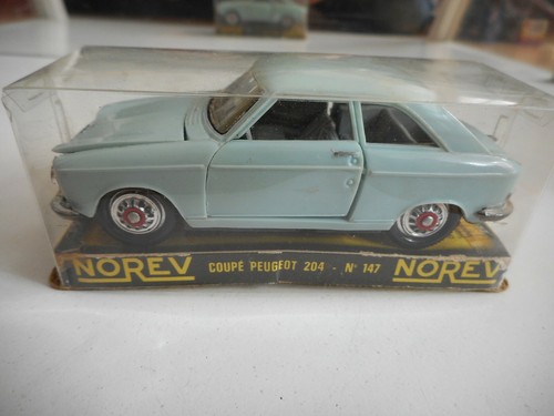 Norev peugeot 204 en - norev, (n°:147)