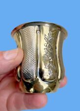 Timbale en argent vermeil Orfèvre Lavallée.