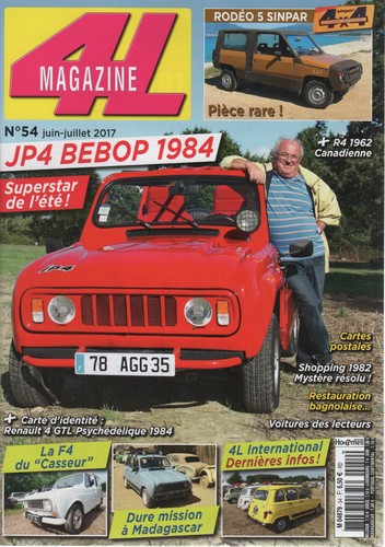 Magazine car system jp4 - 4l, 54
