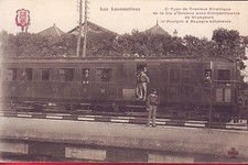 B4021+ CPA LES LOCOMOTIVES 3° TYPE DE TRACTEUR ELECTRIQUE