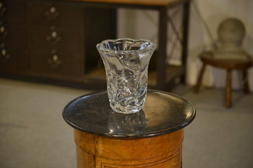 Vase cristal signé daum - signé,